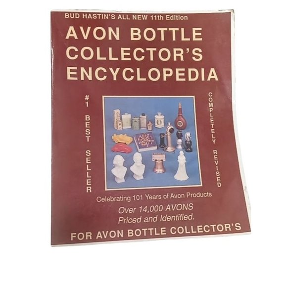 AVON BOTTLE Collector's Encyclopedia - BUD HASTIN'S ALL NEW 11TH EDITION BOOK - Picture 1 of 5